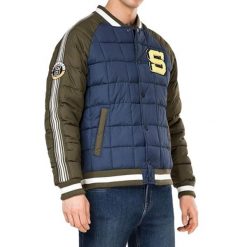 Kurtka sportowa męska Superdry Kyan Box Quilt Bomber. Niebieskie kurtki treningowe męskie Superdry., l, bez wzorów, z poliesteru. Za 300.00 zł.
