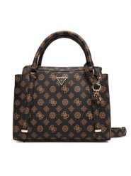 Guess Torebka Daryna II HWPG72 08060 Brązowy. Brązowe torebki klasyczne damskie Guess, z aplikacjami, ze skóry, bez dodatków. Za 469.99 zł.