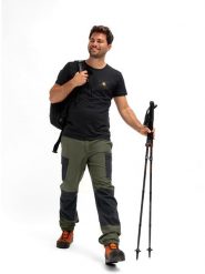 Maier Sports Spodnie funkcyjne "Stoneflex" w kolorze khaki rozmiar: 56. Brązowe spodnie materiałowe męskie Maier Sports. Za 218.57 zł.