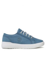 Timberland Sneakersy Seneca Bay TB0A5TD1DJ51 Niebieski. Niebieskie buty sportowe dziewczęce Timberland, bez wzorów, z materiału, bez zapięcia. Za 289.99 zł.