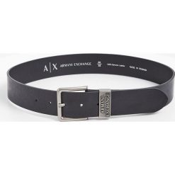 Pasek męski skórzany ARMANI EXCHANGE. Paski męskie Armani Exchange, bez wzorów. Za 299.00 zł.
