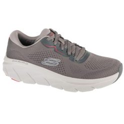Buty sportowe Sneakersy męskie, Slip-ins: D'Lux Walker 2.0 - Rezinate. Szare buty sportowe na co dzień męskie Skechers, bez zapięcia, trekkingowe. Za 299.99 zł.