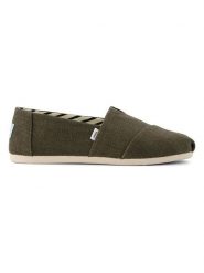 TOMS Espadryle w kolorze khaki rozmiar: 41. Brązowe espadryle damskie Toms, bez wzorów, bez obcasa. Za 172.49 zł.