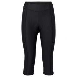 Damskie spodenki 3/4 VAUDE Posta. Czarne spodenki sportowe damskie Vaude, l, z elastanu, rowerowe. Za 426.20 zł.
