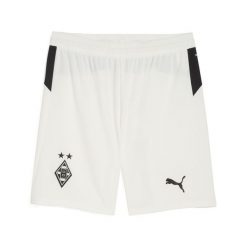 Męskie szorty Borussia Mönchengladbach 25/26 PUMA. Białe szorty męskie Puma, bez wzorów, sportowe. Za 199.00 zł.