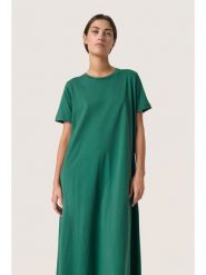SAINT TROPEZ Sukienka "Eve" w kolorze zielonym rozmiar: XXL. Zielone sukienki damskie Saint Tropez, xxl, bez wzorów, z bawełny, bez kołnierzyka, bez ramiączek, maxi. Za 119.12 zł.