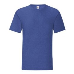 Koszulka Unisex Dla Dorosłych Iconic Heather. Niebieskie bluzki damskie Fruit of the Loom, m, bez wzorów, bez kołnierzyka. Za 33.99 zł.