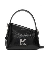 Karl Lagerfeld Jeans Torebka B1W30189 Czarny. Czarne torebki klasyczne damskie Karl Lagerfeld Jeans, bez wzorów, z jeansu, bez dodatków. Za 639.99 zł.
