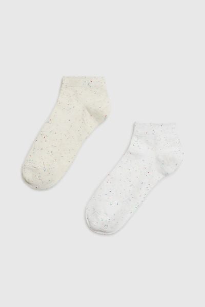 Skarpety 2-pack. Skarpetki damskie MOODO, bez wzorów, z bawełny. Za 27.99 zł.