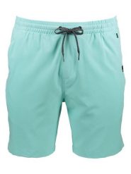 Quiksilver Szorty "Ocean Elastic Amphibian" w kolorze turkusowym rozmiar: M. Niebieskie szorty męskie Quiksilver, bez kołnierzyka. Za 157.32 zł.