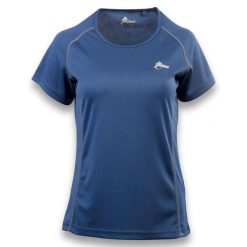 Koszulka Ande Bobbio Lady Damskie. Niebieskie bluzki sportowe damskie Ande, l, bez wzorów, z materiału, bez ramiączek. Za 147.99 zł.