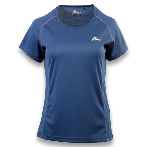 Koszulka Ande Bobbio Lady Damskie. Niebieskie bluzki sportowe damskie Ande, l, bez wzorów, z materiału, bez ramiączek. Za 147.99 zł.