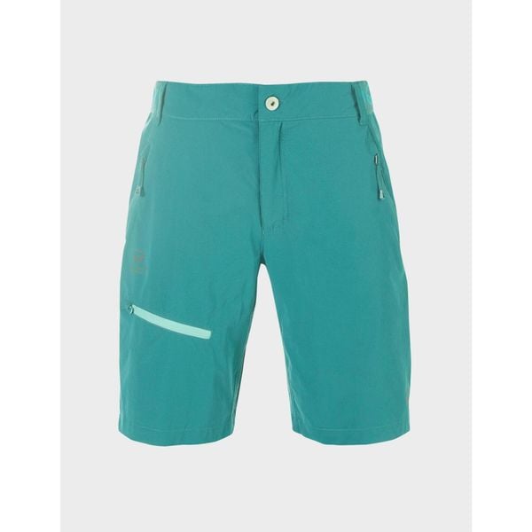 Spodenki trekkingowe damskie Halti Pallas X-Stretch Lite. Zielone szorty damskie Halti, bez wzorów. Za 399.99 zł.