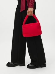 LeGer Torebka "Lucky" w kolorze czerwonym rozmiar: onesize. Czerwone torebki klasyczne damskie LeGer, bez wzorów, z materiału, bez dodatków. Za 100.99 zł.