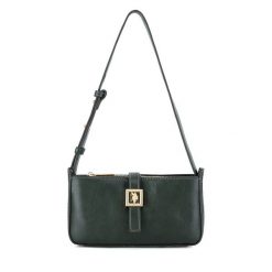 Torebka U.S. Polo Assn. Zielone torebki klasyczne damskie U.S. Polo Assn., bez wzorów, bez dodatków. Za 279.99 zł.