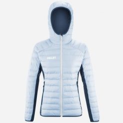 Kurtka ocieplana damska Millet Fitz Roy Warm Hoodie. Niebieskie kurtki damskie Millet, s, bez wzorów, z materiału, bez kaptura. Za 829.99 zł.