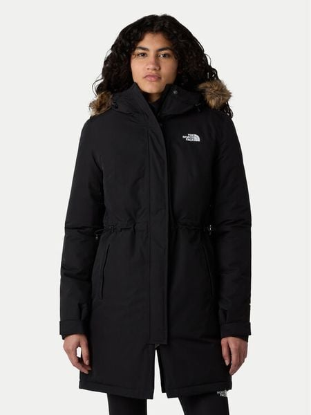The North Face Parka Zaneck NF0A8DZN Czarny Regular Fit. Czarne parki damskie The North Face, xl, bez wzorów, z syntetyku. Za 1,399.00 zł.