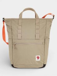 Plecak Damski Fjallraven High Coast. Brązowe plecaki damskie Fjällräven, bez wzorów, z materiału. Za 499.00 zł.