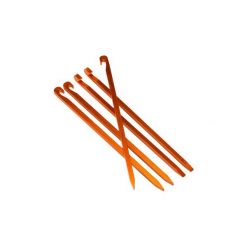 Lekkie szpilki do namiotu turystycznego (x5). Szpilki QUECHUA, bez wzorów, bez obcasa. Za 29.99 zł.
