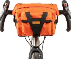 Torba na bagażnik rowerowy Bar Pack Orange RESTRAP. Brązowe torebki klasyczne damskie RESTRAP, bez wzorów, z materiału, bez dodatków. Za 643.95 zł.