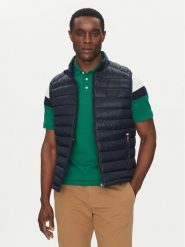 Hechter Paris Kamizelka 40610 100238 Granatowy Regular Fit. Niebieskie kamizelki męskie Hechter Paris, m, z syntetyku. Za 369.99 zł.