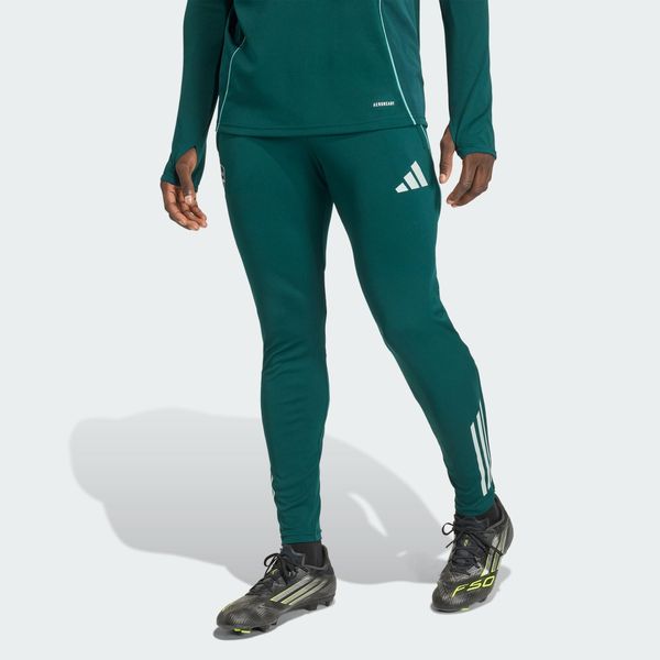 Spodnie Arsenal Tiro 25 Competition Training. Niebieskie spodnie sportowe męskie Adidas, z dresówki. Za 279.00 zł.