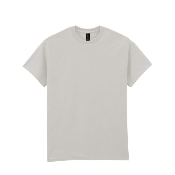 Ultra Bawełniana Koszulka Unisex Dla Dorosłych. Szare bluzki damskie Gildan, xl, bez wzorów, z bawełny, sportowe, bez kołnierzyka, bez ramiączek. Za 60.99 zł.