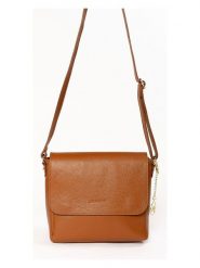 Mia Tomazzi Skórzana torebka "Zanzur" w kolorze jasnobrązowym - 25 x 24 x 9 cm rozmiar: onesize. Brązowe torebki klasyczne damskie Mia Tomazzi, bez wzorów, z materiału, bez dodatków. Za 231.68 zł.