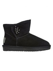 Pepe Jeans FOOTWEAR Skórzane botki zimowe w kolorze czarnym rozmiar: 40. Czarne botki damskie Pepe Jeans FOOTWEAR, na zimę, z jeansu, bez obcasa, bez zapięcia. Za 164.02 zł.