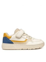 Geox Sneakersy J Theleven J56LDD 054FU C1M2G D Écru. Buty sportowe chłopięce Geox, ze skóry, bez zapięcia. Za 179.99 zł.