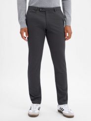 Bugatti spodnie chino Mężczyźni Bawełna szary, 38-30. Szare spodnie materiałowe męskie Bugatti, bez wzorów, z bawełny. Za 499.95 zł.