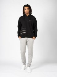 Champion Bluza | 217937 | Mężczyzna | Czarny. Czarne bluzy z kapturem męskie CHAMPION, l, z bawełny. Za 219.00 zł.