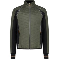 Kurtka męska turystyczna CMP 30A2647. Zielone kurtki męskie CMP, l, bez wzorów, z softshellu, sportowe, z kapturem. Za 389.99 zł.