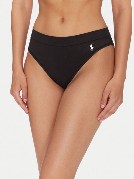 Polo Ralph Lauren Figi klasyczne 4P0496 Czarny. Czarne figi damskie Polo Ralph Lauren, s, bez wzorów, z bawełny. Za 79.99 zł.