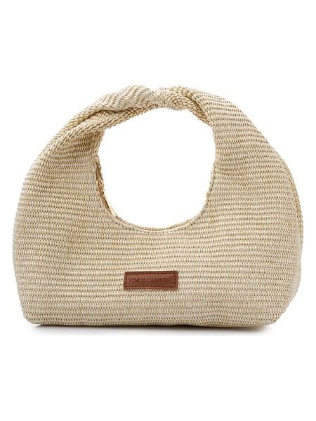 Vince Camuto Torebka w kolorze beżowym - 27 x 26 x 12 cm rozmiar: onesize. Brązowe torebki klasyczne damskie Vince Camuto, bez wzorów, z materiału, bez dodatków. Za 81.95 zł.