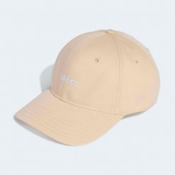 Czapka z daszkiem ADIDAS. Brązowe czapki męskie Adidas, bez wzorów, klasyczne. Za 52.49 zł.