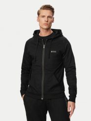 BOSS Bluza Authentic 50545573 Czarny Regular Fit. Czarne bluzy bez kaptura męskie Boss, l, z bawełny. Za 499.99 zł.