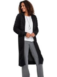 WITT WEIDEN Kardigan w kolorze czarnym rozmiar: 42. Czarne kardigany damskie WITT WEIDEN, bez wzorów, ze splotem. Za 52.92 zł.