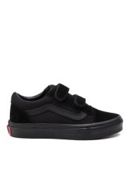 Vans Tenisówki Old Skool V VN000VHEENR1 Czarny. Czarne buty sportowe chłopięce Vans, ze skóry, bez zapięcia. Za 199.99 zł.