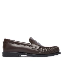 Lordsy Calvin Klein. Czarne mokasyny damskie CALVIN KLEIN. Za 649.99 zł.