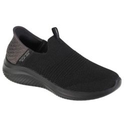 Buty sportowe Sneakersy damskie, Skechers Ultra Flex 3.0 Smooth Step Slip-ins. Fioletowe buty sportowe na co dzień damskie Skechers, bez wzorów, trekkingowe. Za 349.99 zł.