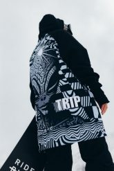 Bluza outdoorowa z kapturem męska DEEP TRIP Alien softshell. Czarne bluzy sportowe męskie DEEP TRIP, l, bez wzorów, z bawełny, z kapturem. Za 499.00 zł.