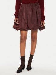 Herskind Spódnica mini Evans 5202155 Bordowy Regular Fit. Czerwone spódniczki damskie Herskind, bez wzorów, z syntetyku, mini. Za 599.99 zł.