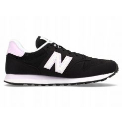 Buty na co dzień Damskie New Balance Sneakers 500. Czarne buty sportowe na co dzień damskie New Balance, bez wzorów, trekkingowe. W wyprzedaży za 374.95 zł.
