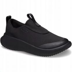 Buty Sportowe Sneakersy Dla Dorosłych Crocs Mellow Ease Slip On. Czarne buty sportowe na co dzień męskie Crocs, z materiału, bez zapięcia. Za 263.99 zł.