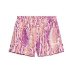 Młodzieżowe szorty Essentials Nature 2.0 PUMA Pink Fruit. Czerwona szorty damskie Puma, bez wzorów, młodzieżowe. Za 178.00 zł.