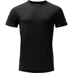 Koszulka termoaktywna Devold Breeze Plus Merino 200 T-Shirt. Czarne t-shirty sportowe męskie Devold, l, z materiału, bez ramiączek. Za 440.50 zł.