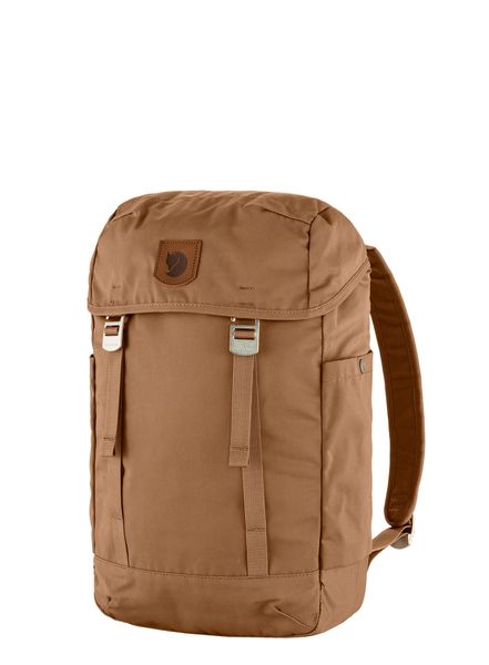 Plecak Fjallraven Greenland Top - khaki dust. Brązowe plecaki męskie Fjällräven, bez wzorów, z bawełny. Za 593.55 zł.