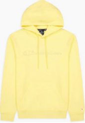 Bluza z kapturem Męska Champion Script Logo Hoodie M Żółty. Żółte bluzy z kapturem męskie CHAMPION, m, z bawełny. Za 372.15 zł.