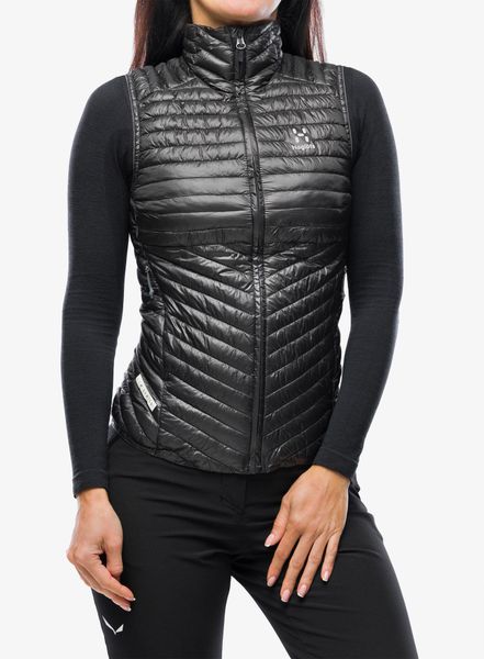 Kamizelka damska Haglofs L.I.M Mimic Vest. Czarne kamizelki damskie Haglöfs, l, z poliamidu. Za 698.75 zł.